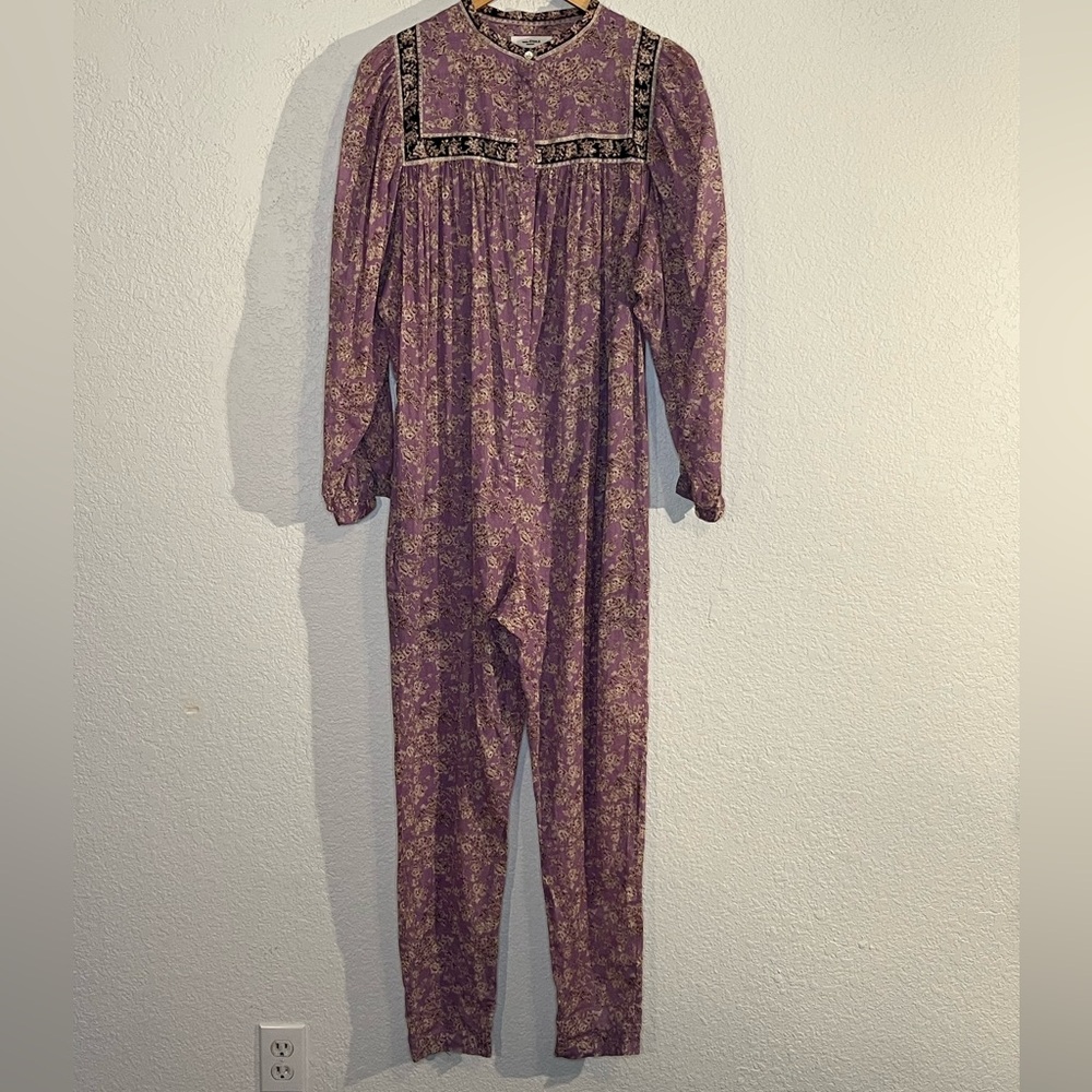 Isabel Marat Etoile Vasco Lilac Floral Cotton Jum… - image 1